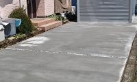 秦野市Y様邸駐車場・バイクガレージ工事